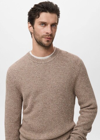 MANGO MAN Sweater 'Azores' in Beige