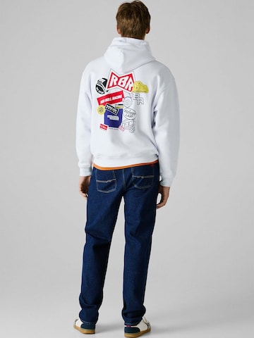 Felpa di Red Bull Racing x Pepe Jeans in bianco: frontale