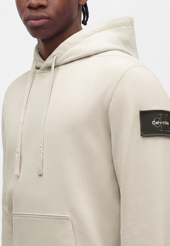 Calvin Klein Jeans Sweatshirt in Beige