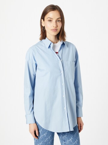 BOSS Blouse 'Bostucci' in Blauw: voorkant