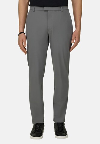 Boggi Milano Slimfit Hose in Grau: Vorderseite