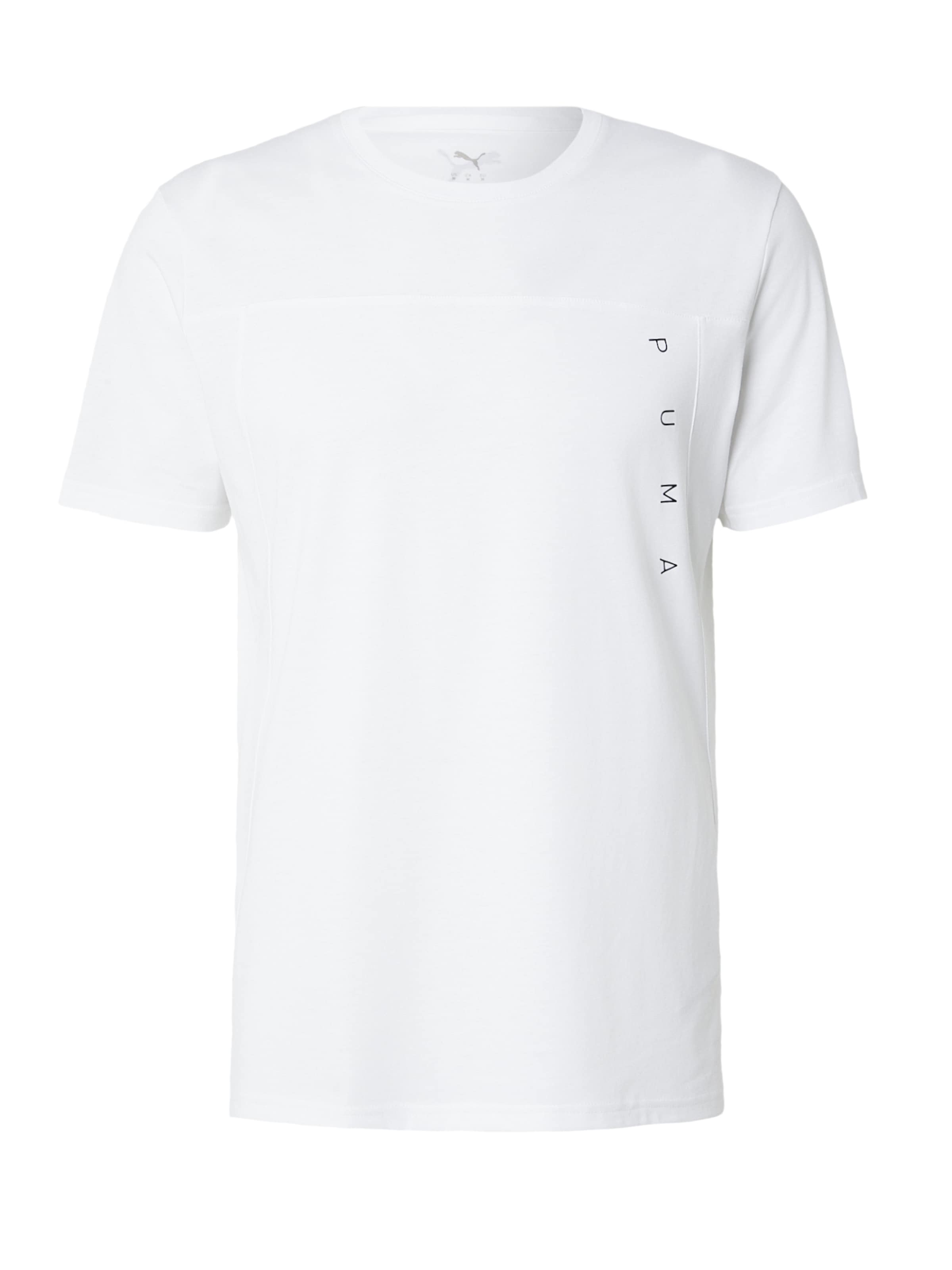 PUMA Performance Shirt 'Tad Tech' in White: front