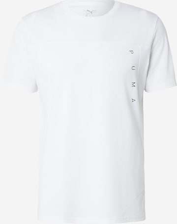 PUMA Performance Shirt 'Tad Tech' in White: front