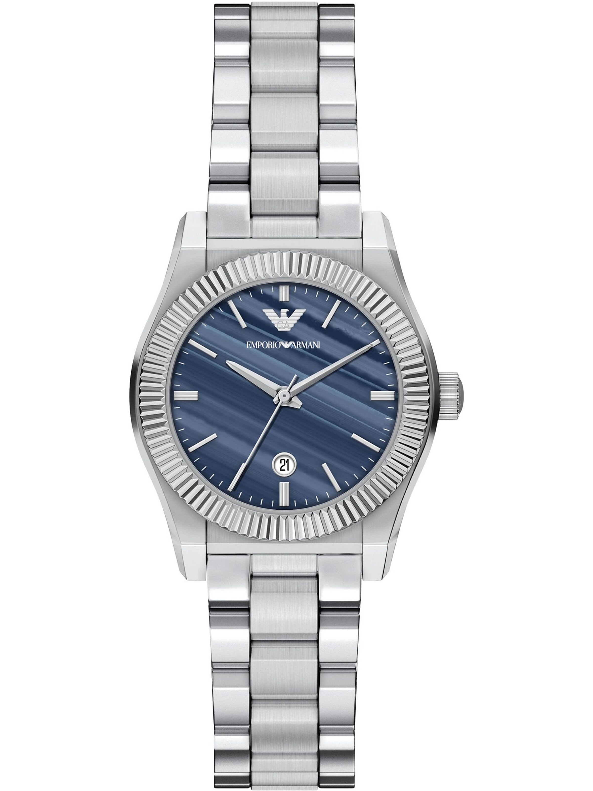 Emporio Armani Emporio Armani Damen-Uhren Analog Quarz ' ' in Silber: Vorderseite