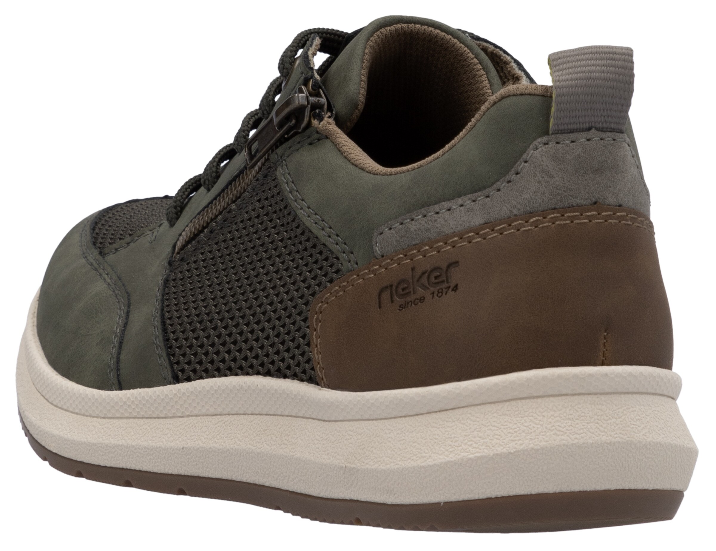 Rieker Athletic Lace-Up Shoes in Brown