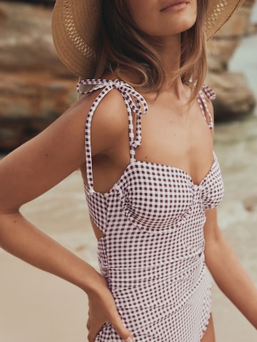 Next - Traje de baño en blanco