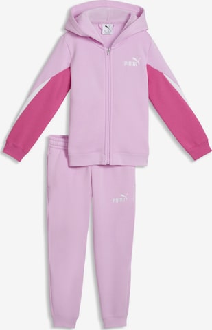 Survêtement PUMA en rose : devant
