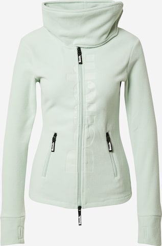 Veste en polaire 'Finish' BENCH en vert : devant