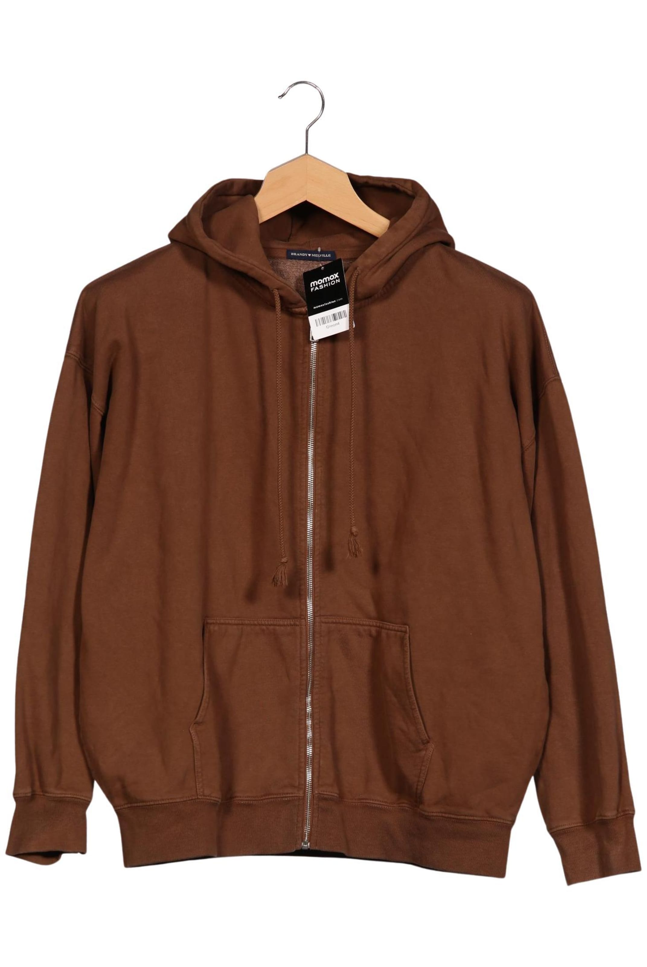 Sweater Braune Hoodies Damen Braune Sweatjacke Brandy Brandy