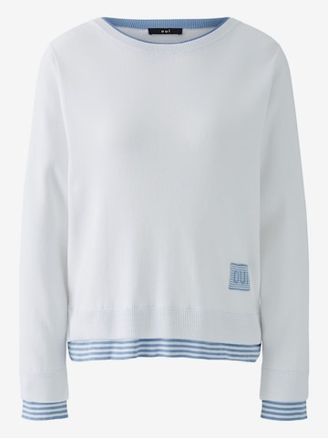 OUI Pullover 'Leeza' in Weiß: Vorderseite