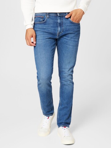 TOMMY HILFIGER Slimfit Jeansy 'Houston' w kolorze niebieski: przód