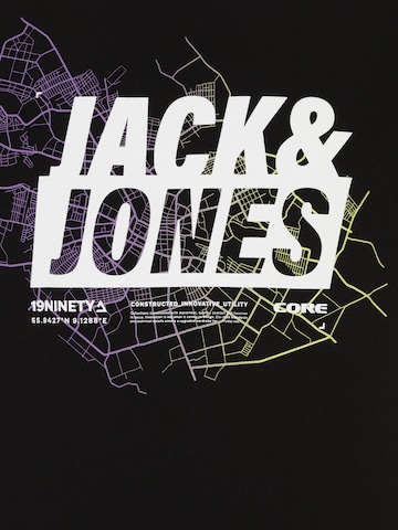 Jack & Jones Plus Póló 'MAP' - fekete
