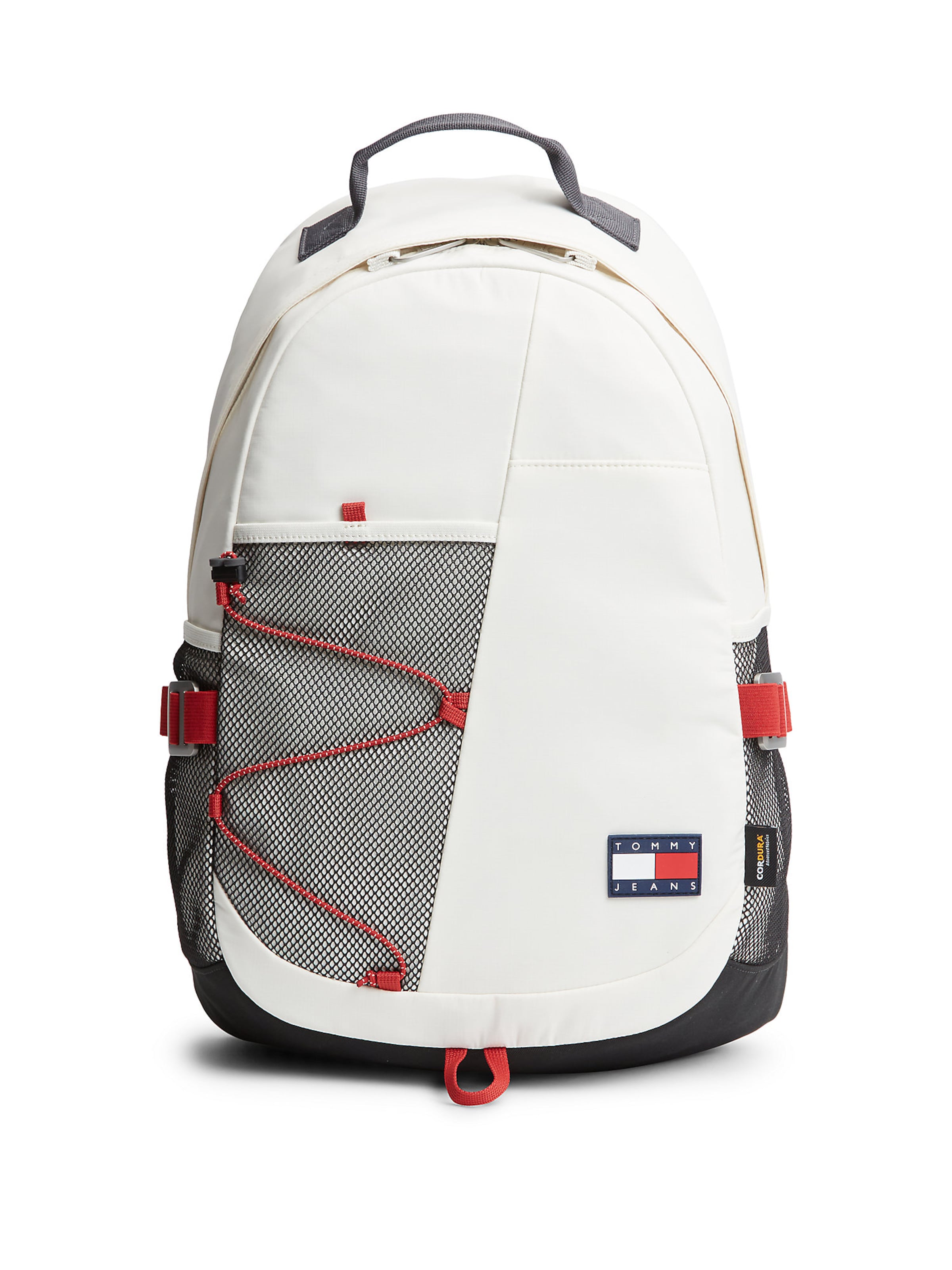 Tommy Jeans Backpack in White: front
