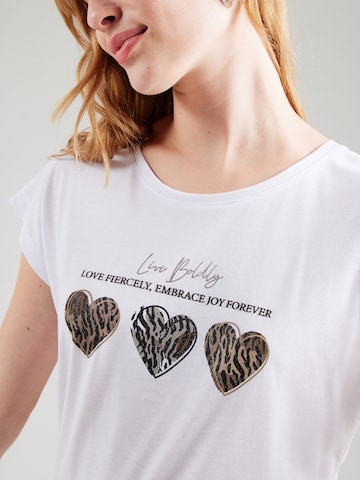 T-shirt 'Sh44aron' Hailys en blanc