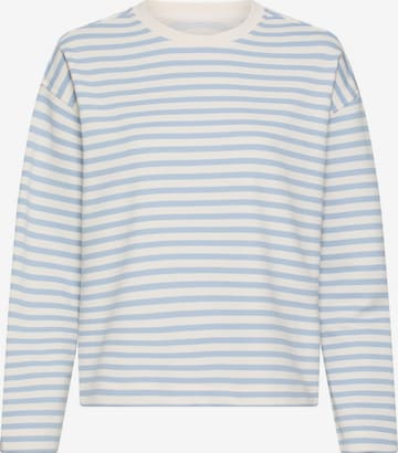 CAMEL ACTIVE Sweatshirt aus einem Baumwollmix in Blau: Vorderseite