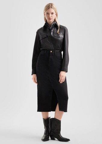 Chemisier QS en noir