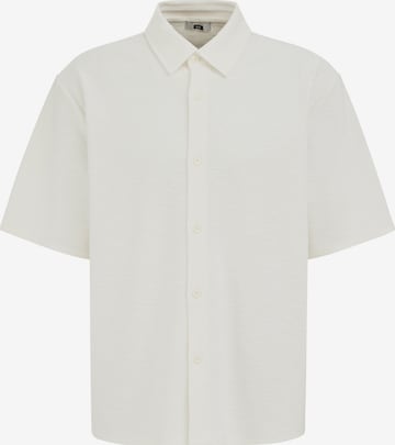WE Fashion Regular Fit Businesspaita värissä valkoinen: etupuoli
