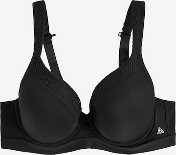 Invisible Soutien-gorge Next en noir : devant