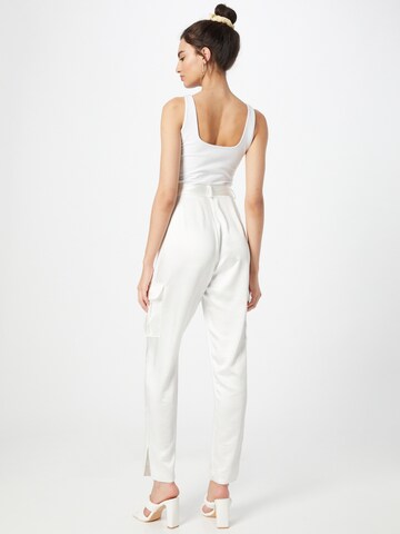 Regular Pantalon cargo 'CHIARANA' RECC en blanc