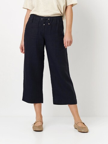 TONI Wide leg Pants in Blue: front
