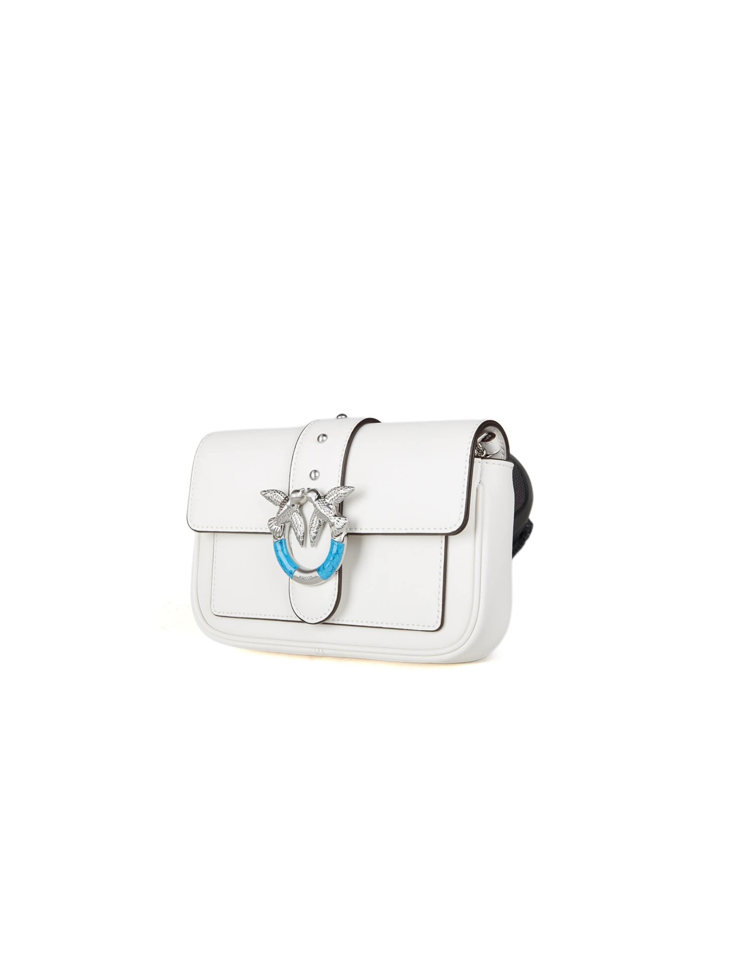 Borsa a spalla di PINKO in bianco