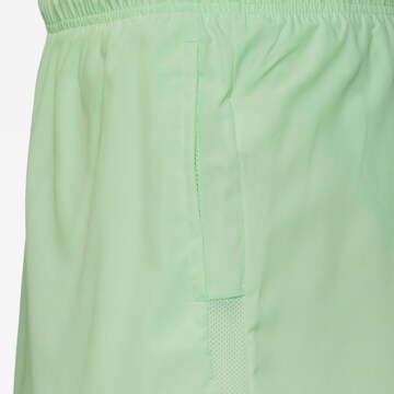 NIKE Regular Workout Pants 'Challenger' in Green