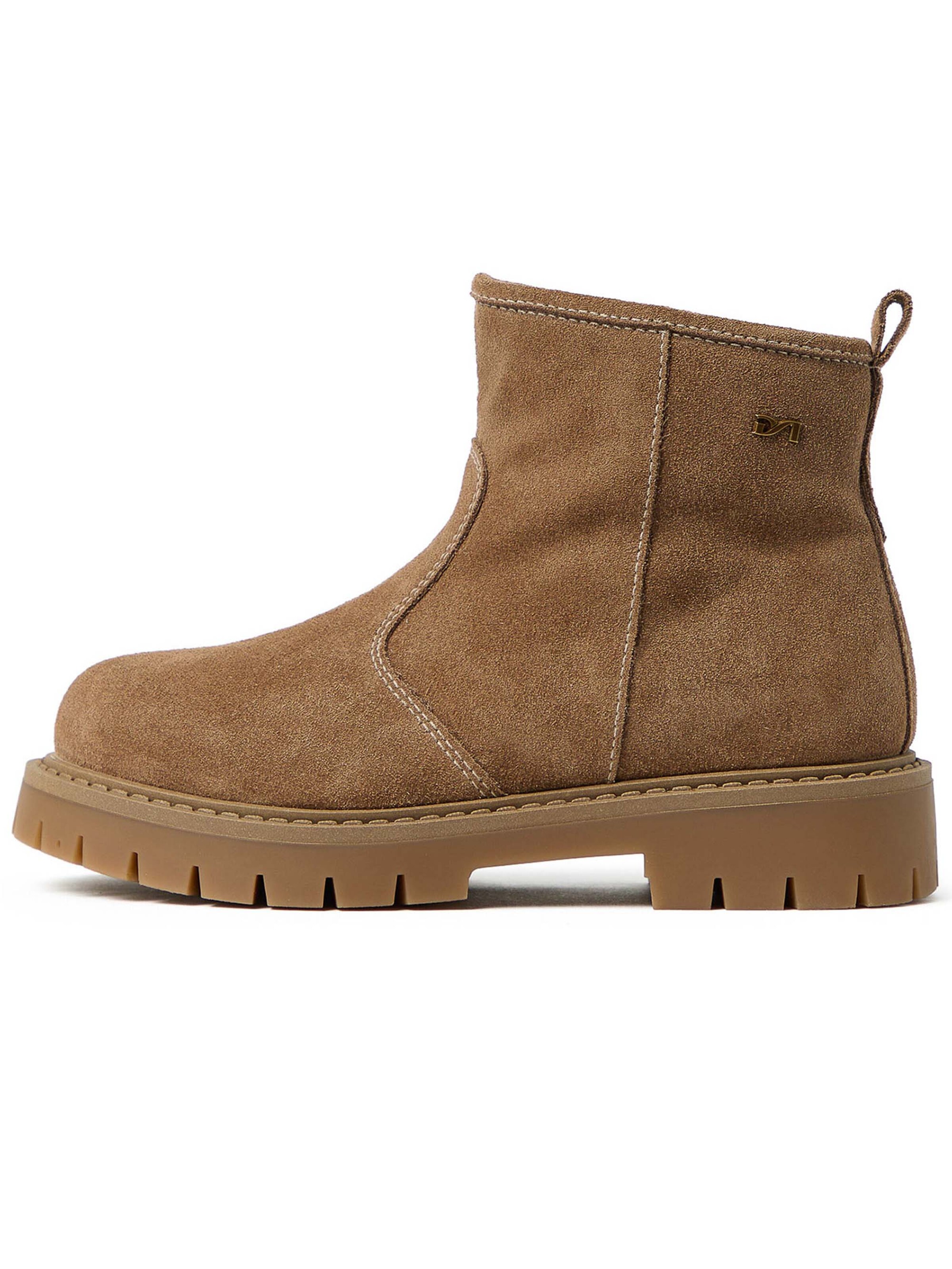 Bottes Nero Giardini en beige : devant