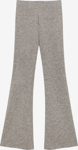 Loosefit Pantalon Pull&Bear en gris : devant