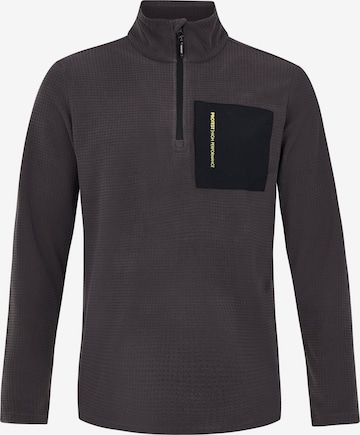 PROTEST Sportsweatshirt 'PRTCARE' in Grijs: voorkant