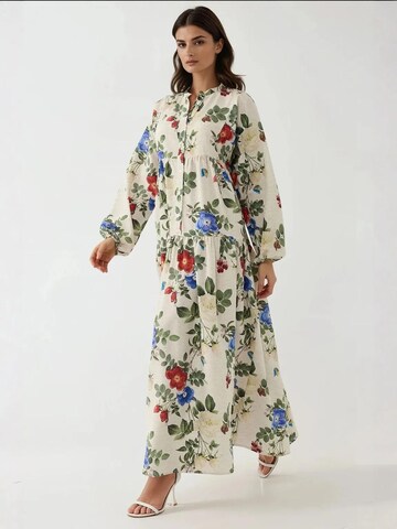 Robe-chemise Hiccup en blanc