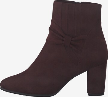 MARCO TOZZI Ankle Boots in Red