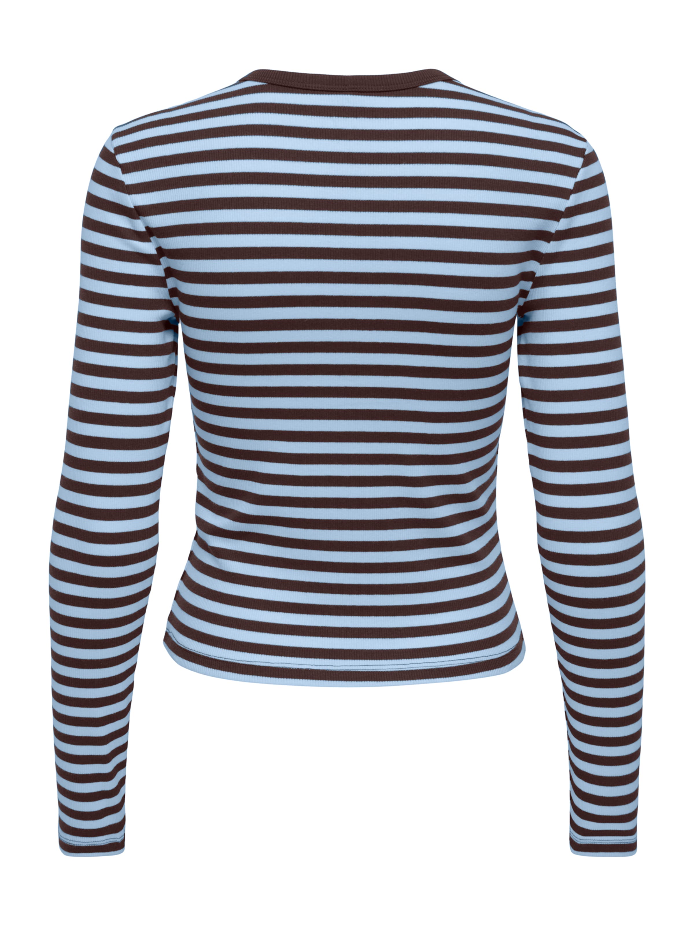 ONLY T-shirt 'ONLVAL' i brun