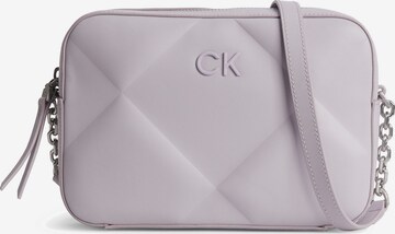 Calvin Klein Crossbody Bag in Purple: front