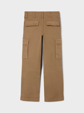 NAME IT Regular Trousers 'NKMRYAN' in Brown