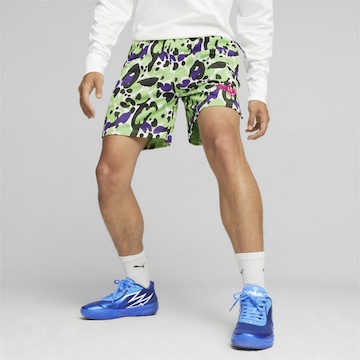 Regular Pantalon de sport PUMA en mélange de couleurs : devant