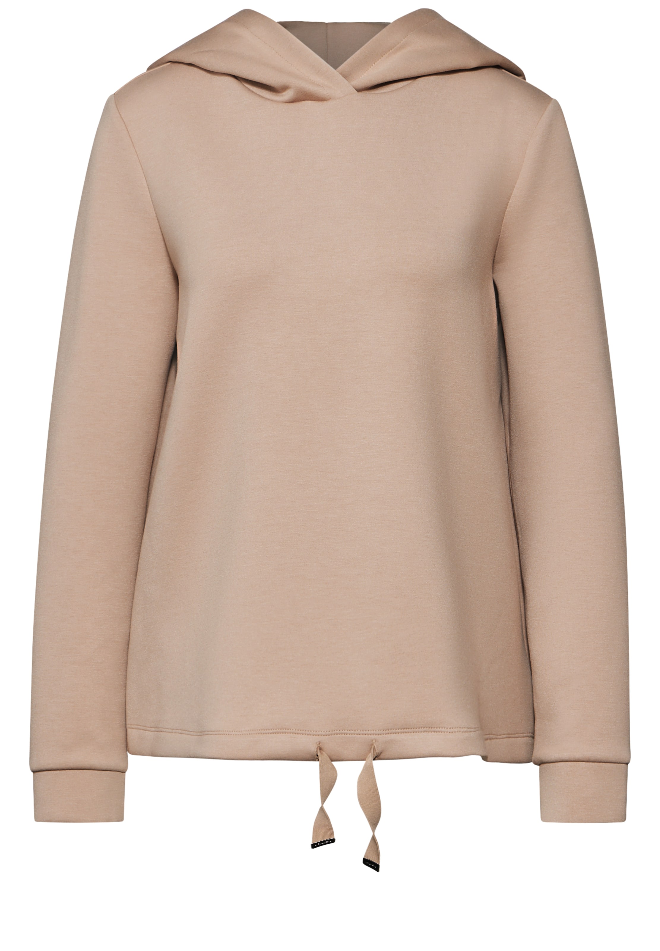 STREET ONE Sweatshirt in Brown: front