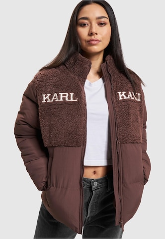 Karl Kani Демисезонная куртка в Коричневый: спереди