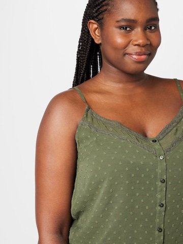 ABOUT YOU Curvy Top 'Tania' in Groen