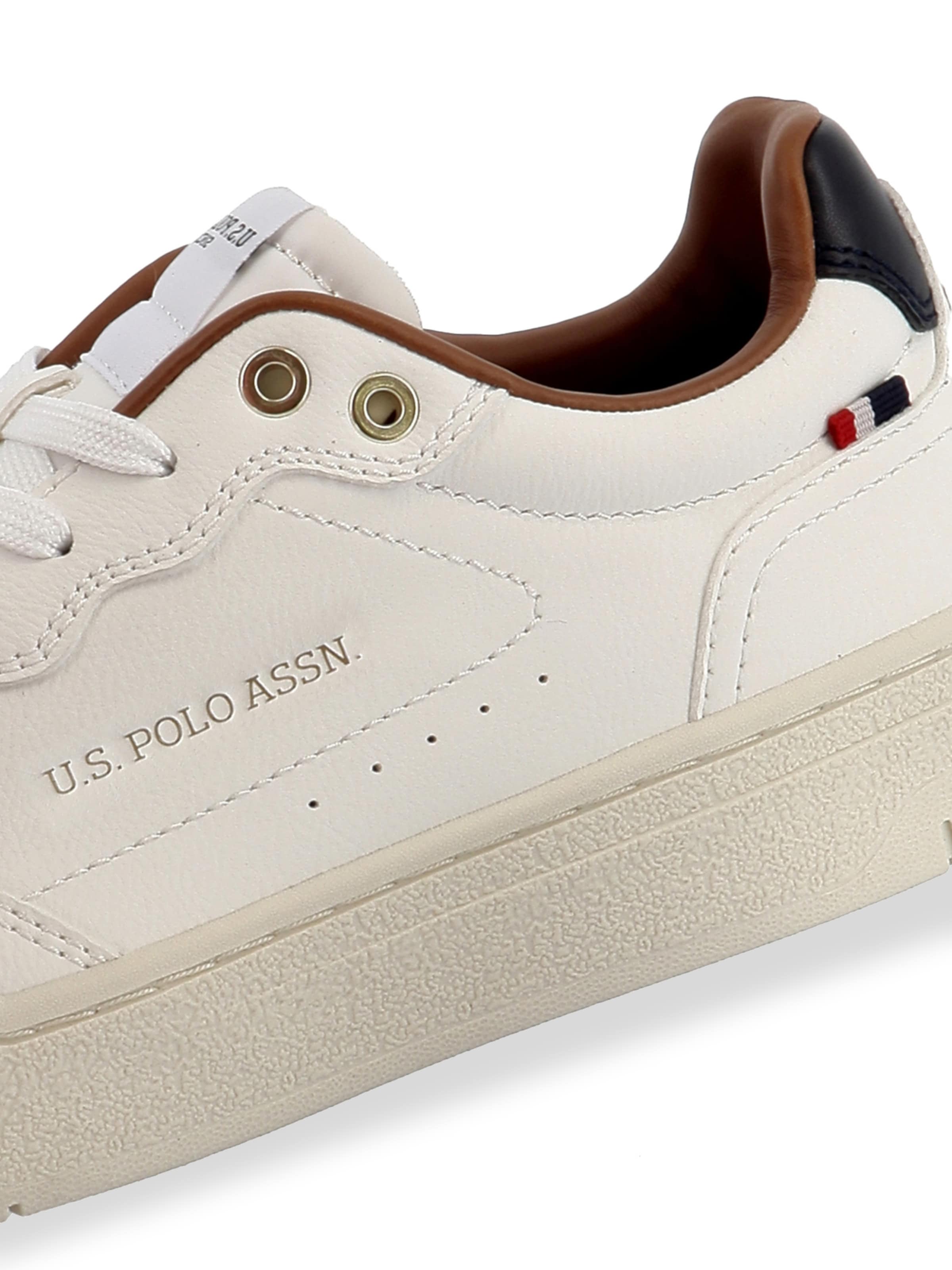 Baskets basses 'Elia' US POLO ASSN. en blanc