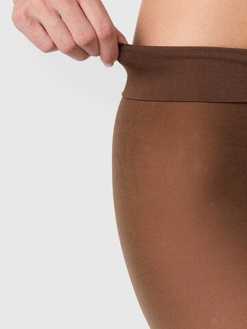 Nur Die Feinstrumpfhose ' Strumpfhose Warm & Transparent Haltbar ' in Braun