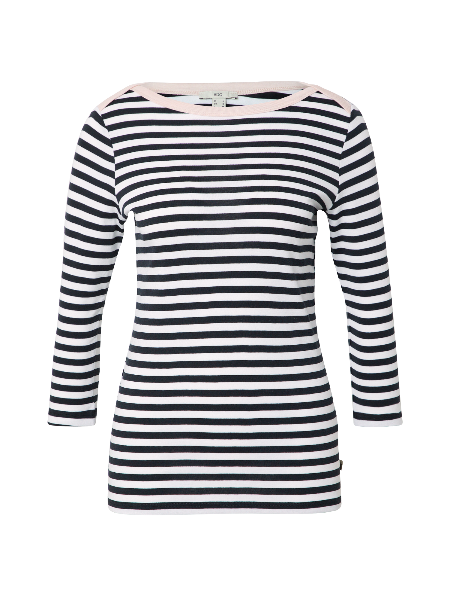 Plus size Odzież EDC BY ESPRIT Koszulka w kolorze Czarnym 