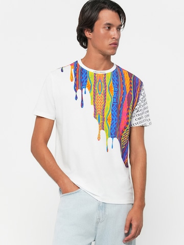 Carlo Colucci Paita 'DaRe' värissä valkoinen