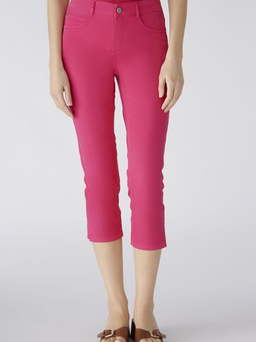 OUI Slimfit Hose in Pink: predná strana