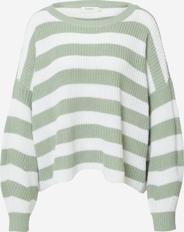 ONLY Sweater 'HILDE' in Green: front