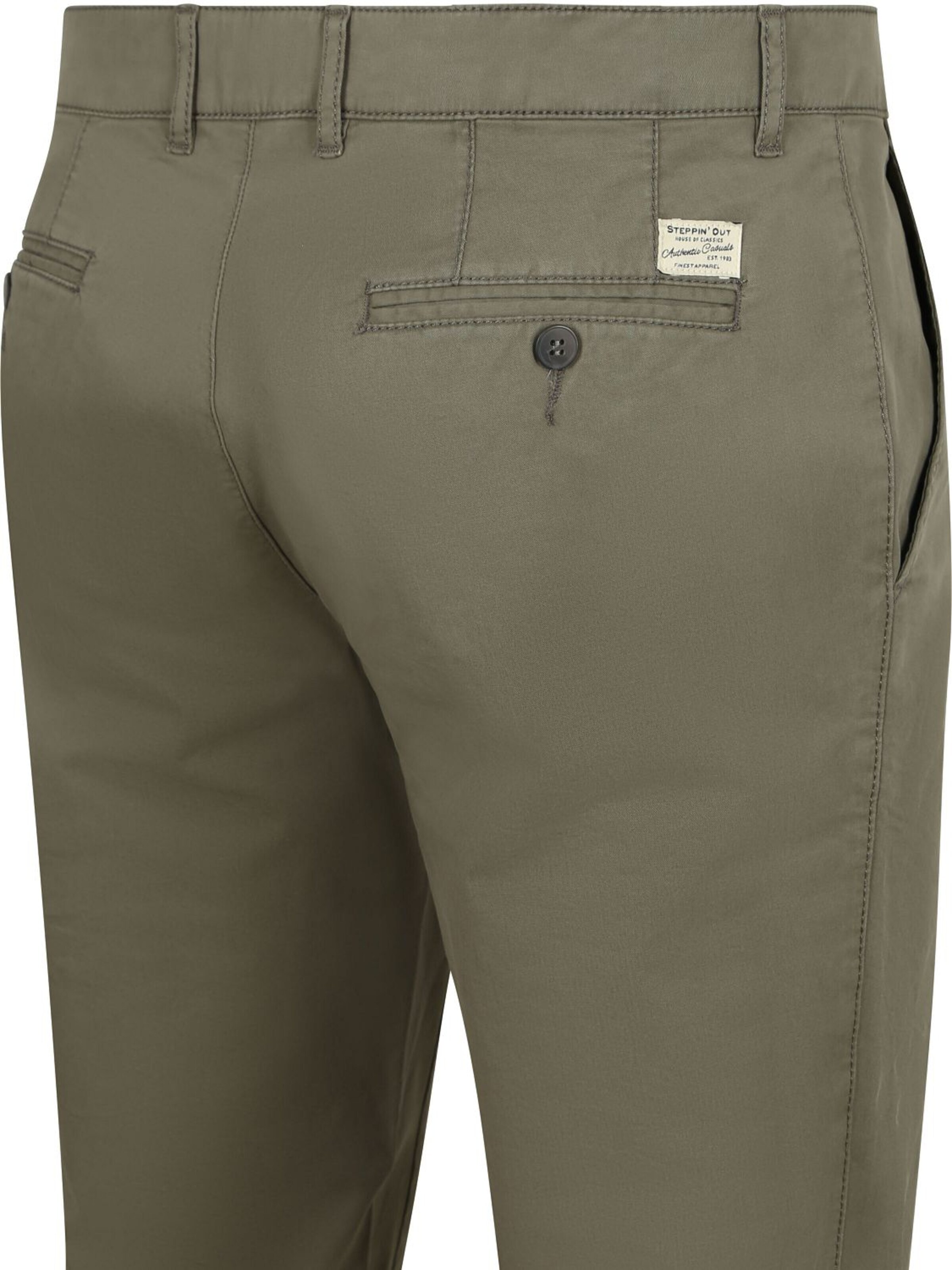 Steppin' out Slim fit Chino Pants in Green