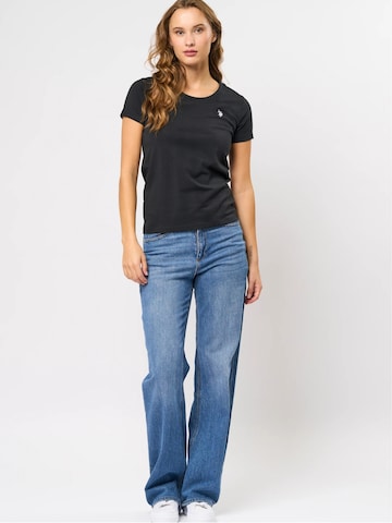 T-shirt 'Amy' U.S. POLO ASSN. en noir
