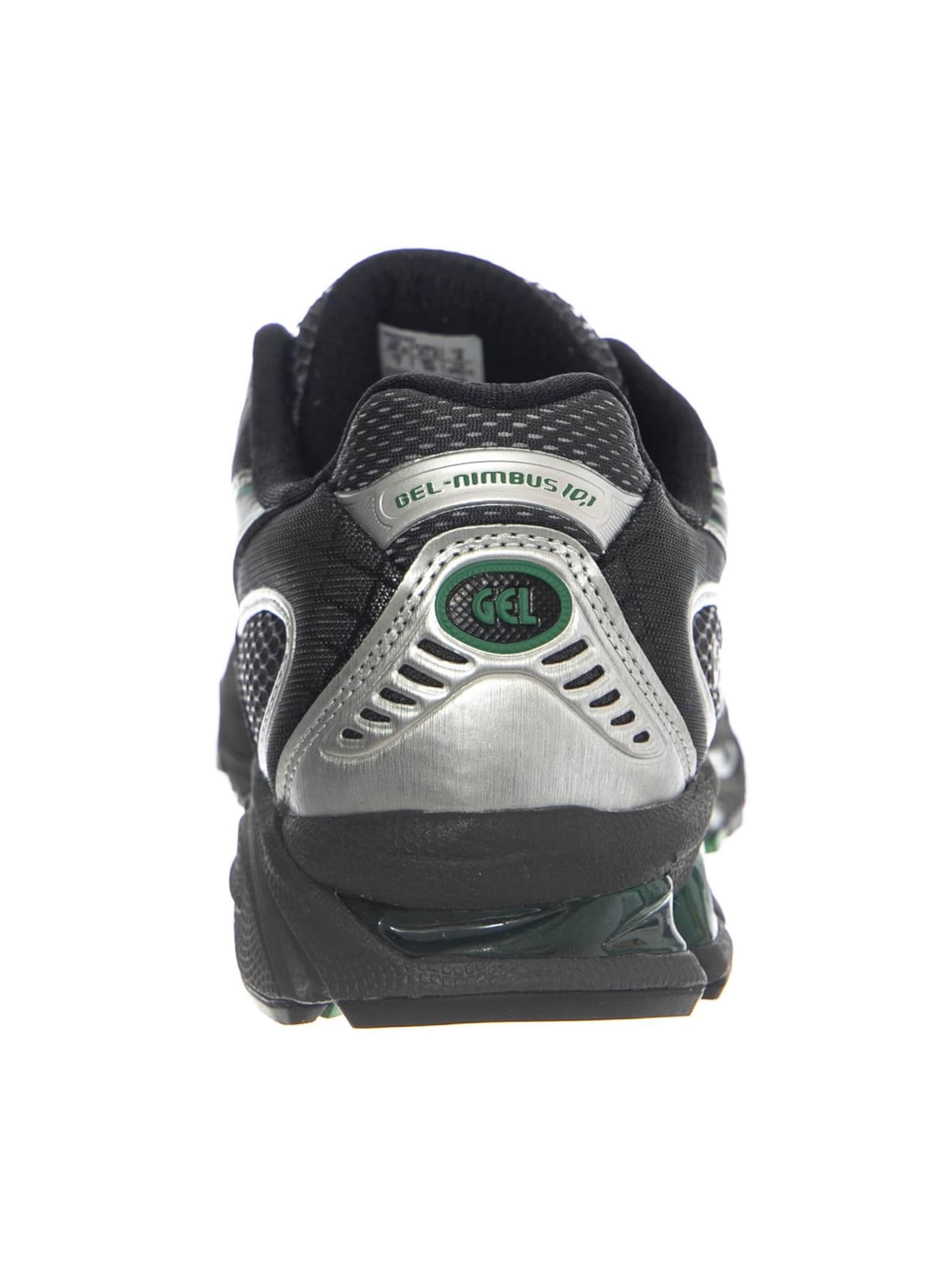 Scarpa stringata sportiva 'GEL-NIMBUS 10.1 Obsidian Grey / Green Basil Shoes' di ASICS in colori misti