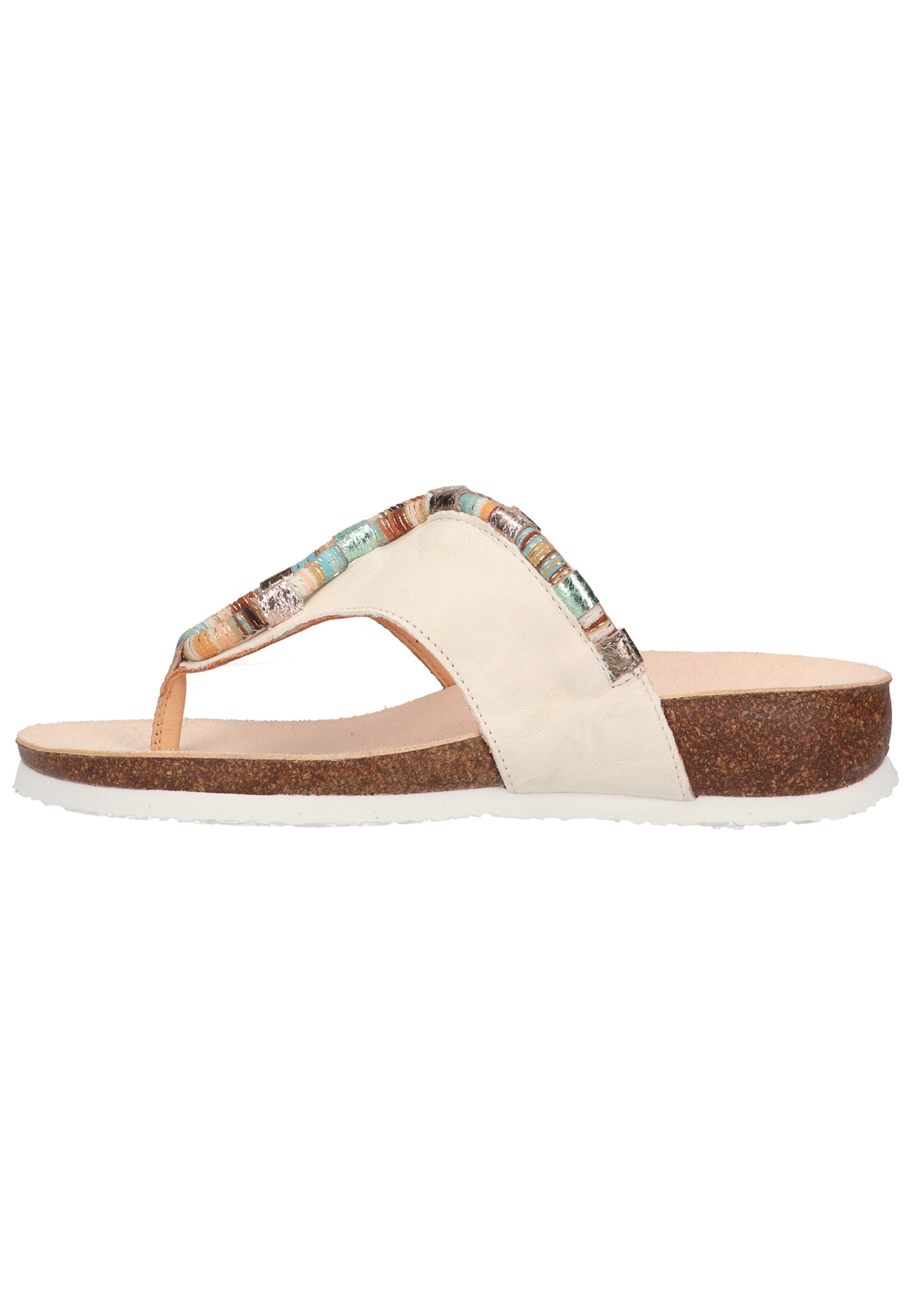 THINK! T-Bar Sandals 'Julia' in Beige