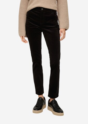 s.Oliver Slim fit Trousers in Black
