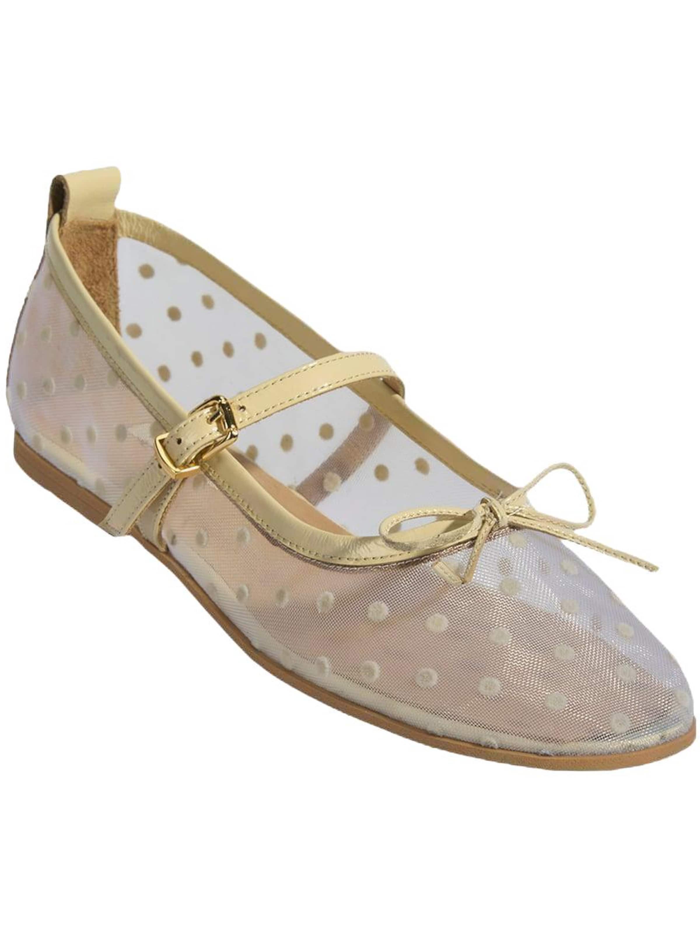 Desa - Bailarina 'Ballettschuhe' en blanco: frente